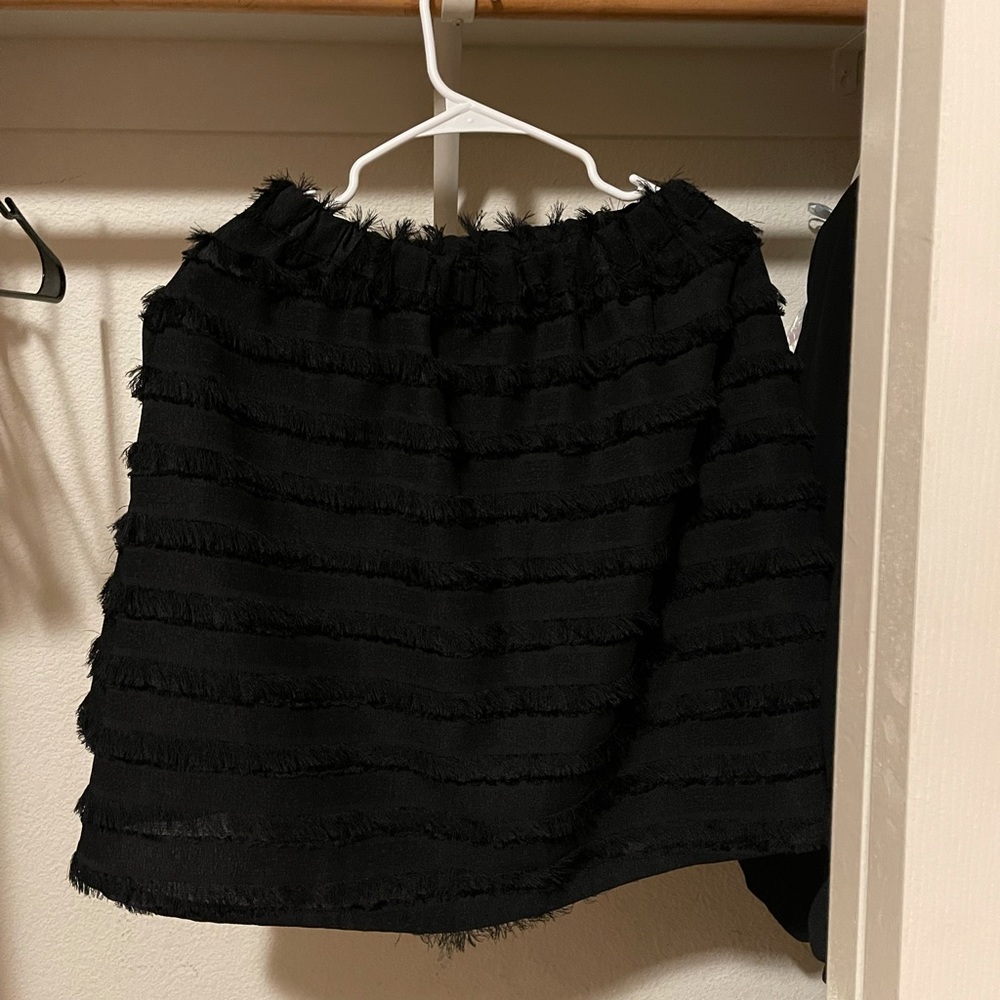 Black skirt